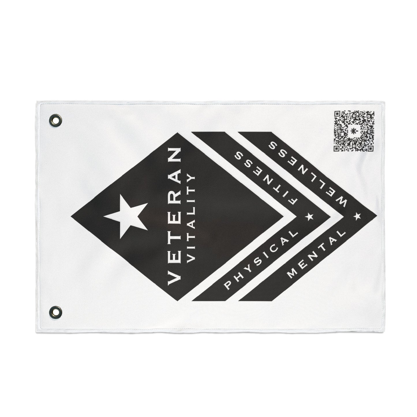 Veteran Vitality Double-Sided Flag