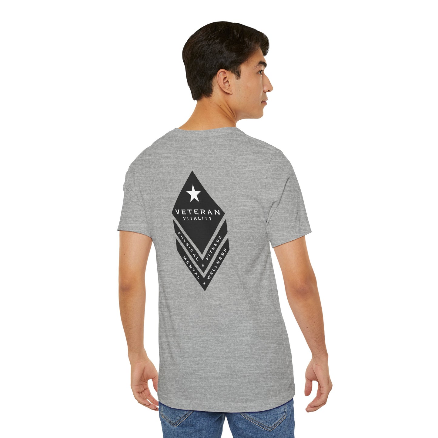 Veteran Vitality Unisex Tee - Casual Wear, Military Pride, Gift for Veterans, Comfortable Everyday Shirt, Men's and Women's Fashion