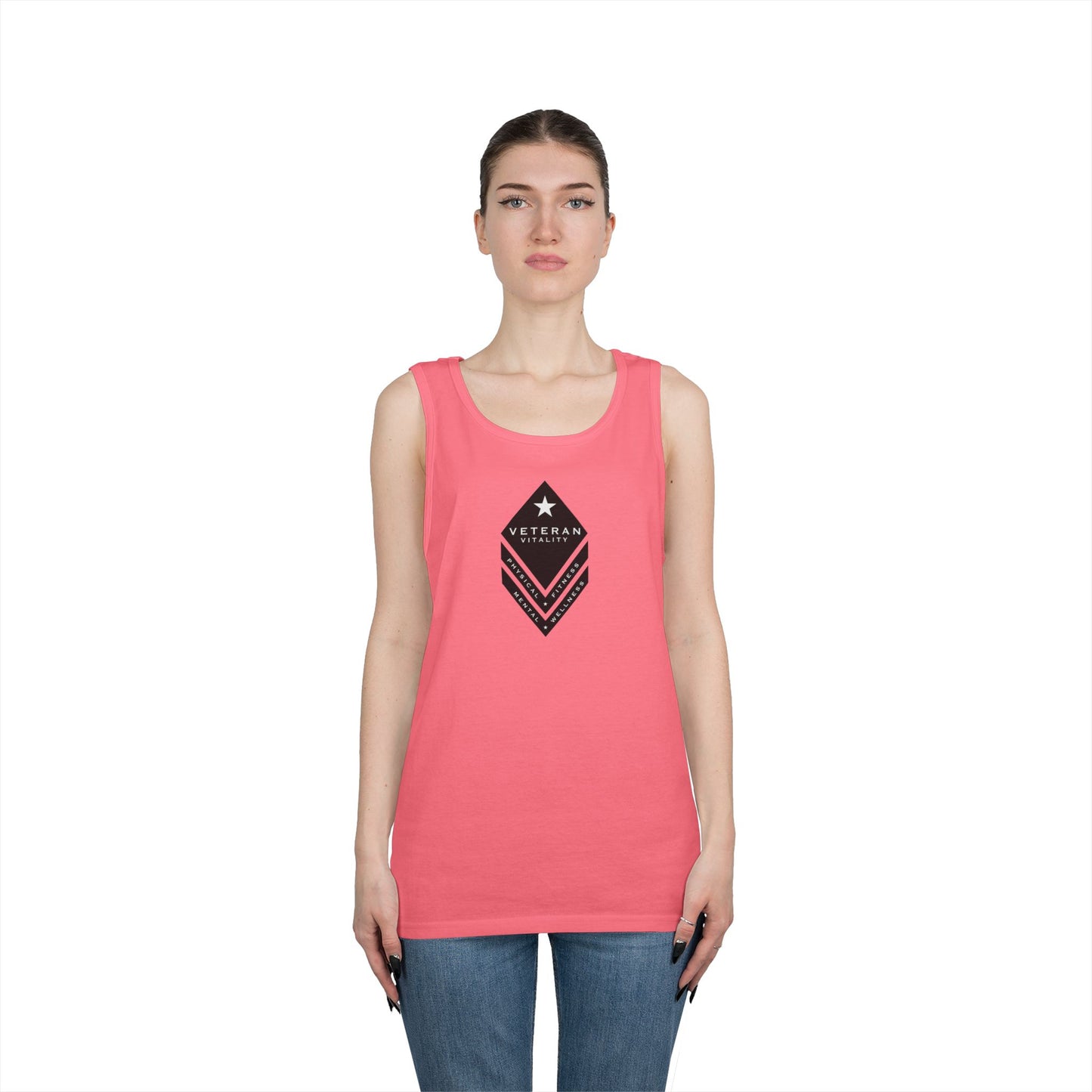 Sad But Strong - Heavy Cotton Tank Top