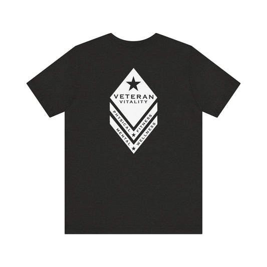 Veteran Vitality Unisex Tee - Casual Wear, Military Pride, Gift for Veterans, Comfortable Everyday Shirt, Men's and Women's Fashion