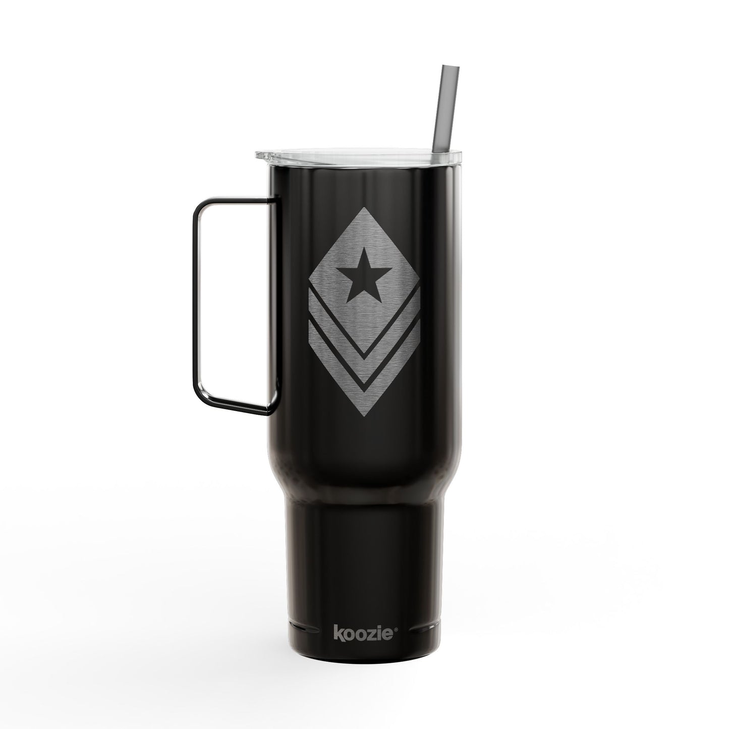 Veteran Vitality Insulated Tumbler | Personalized Travel Mug | 40oz Koozie Drinkware | Perfect for Outdoors, Gifts, and Celebrations