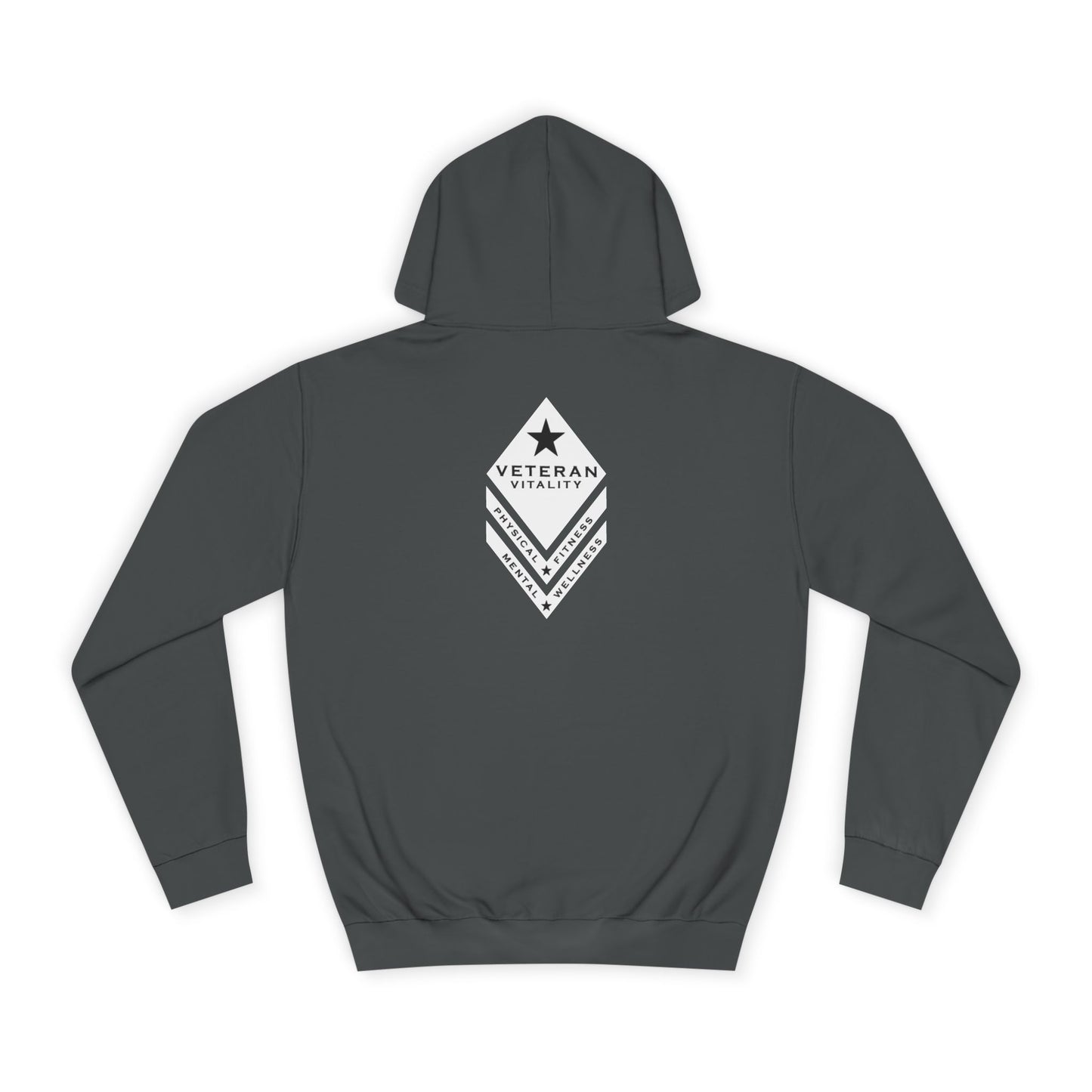 Veteran Vitality Unisex College Hoodie, Comfortable Sweatshirt, Casual Wear, College Apparel, Gift for Veterans, Cozy Hoodie