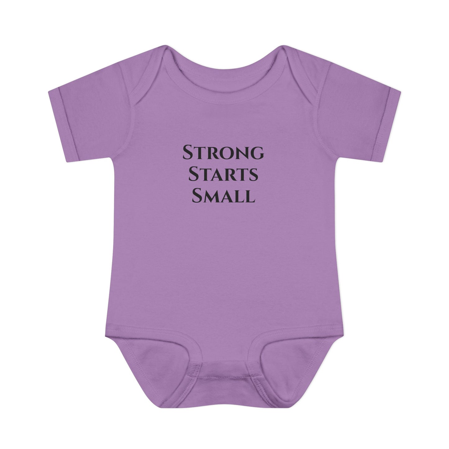 Strong Starts Small Baby Bodysuit