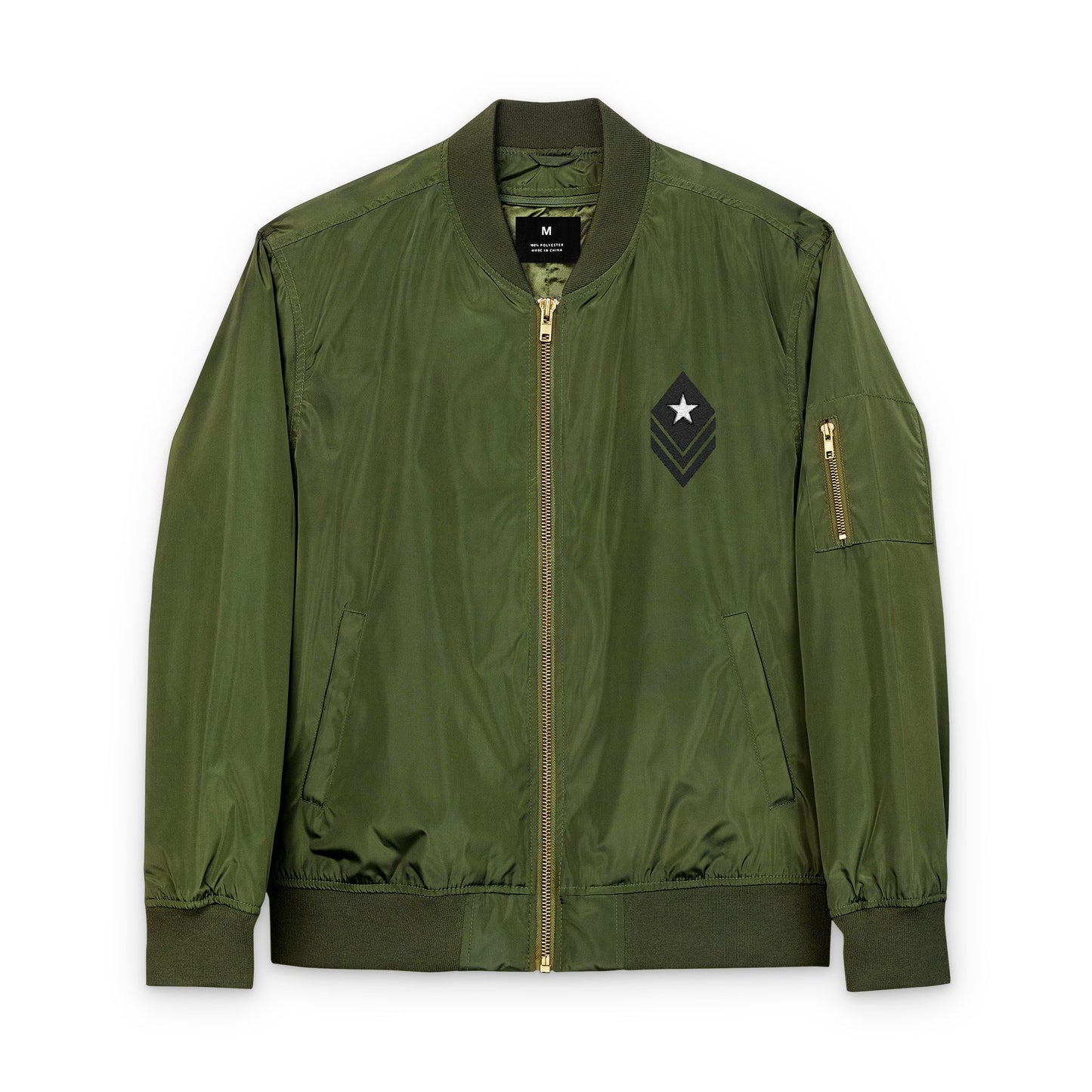 Recycled Bomber Jacket (Embroidery)