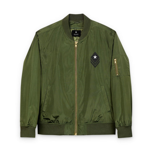 Recycled Bomber Jacket (Embroidery)