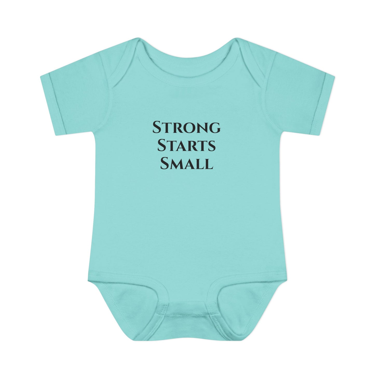 Strong Starts Small Baby Bodysuit