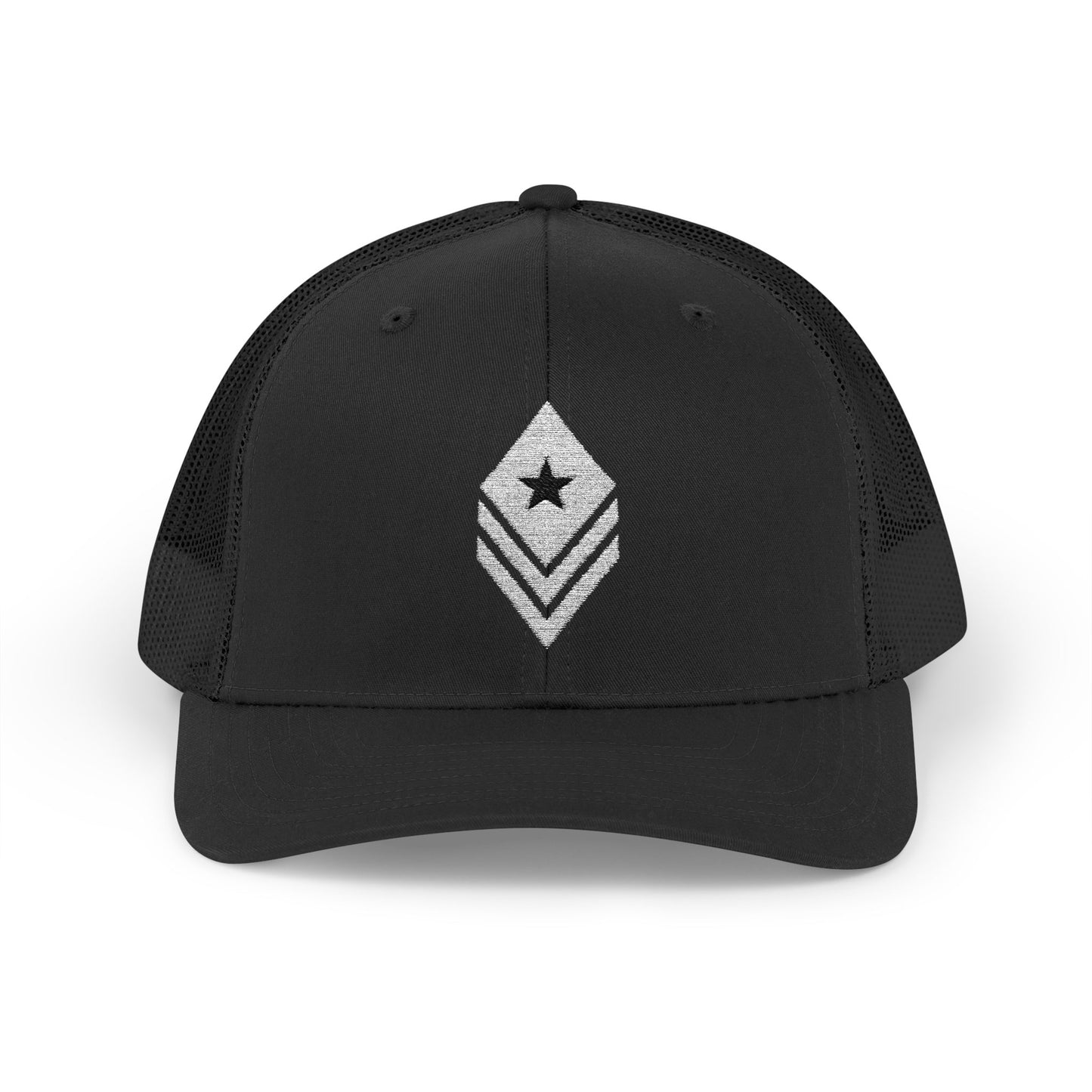 Embroidered Snapback Trucker Hat