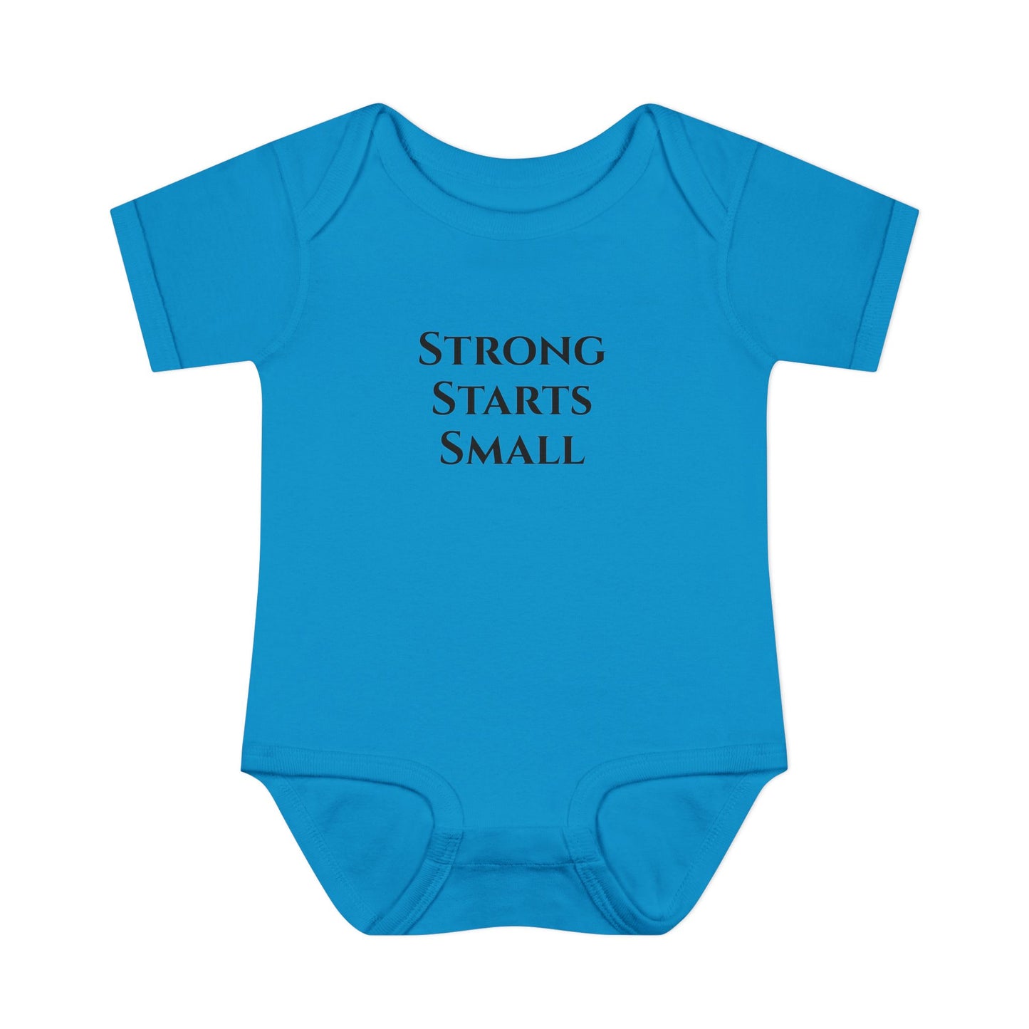 Strong Starts Small Baby Bodysuit