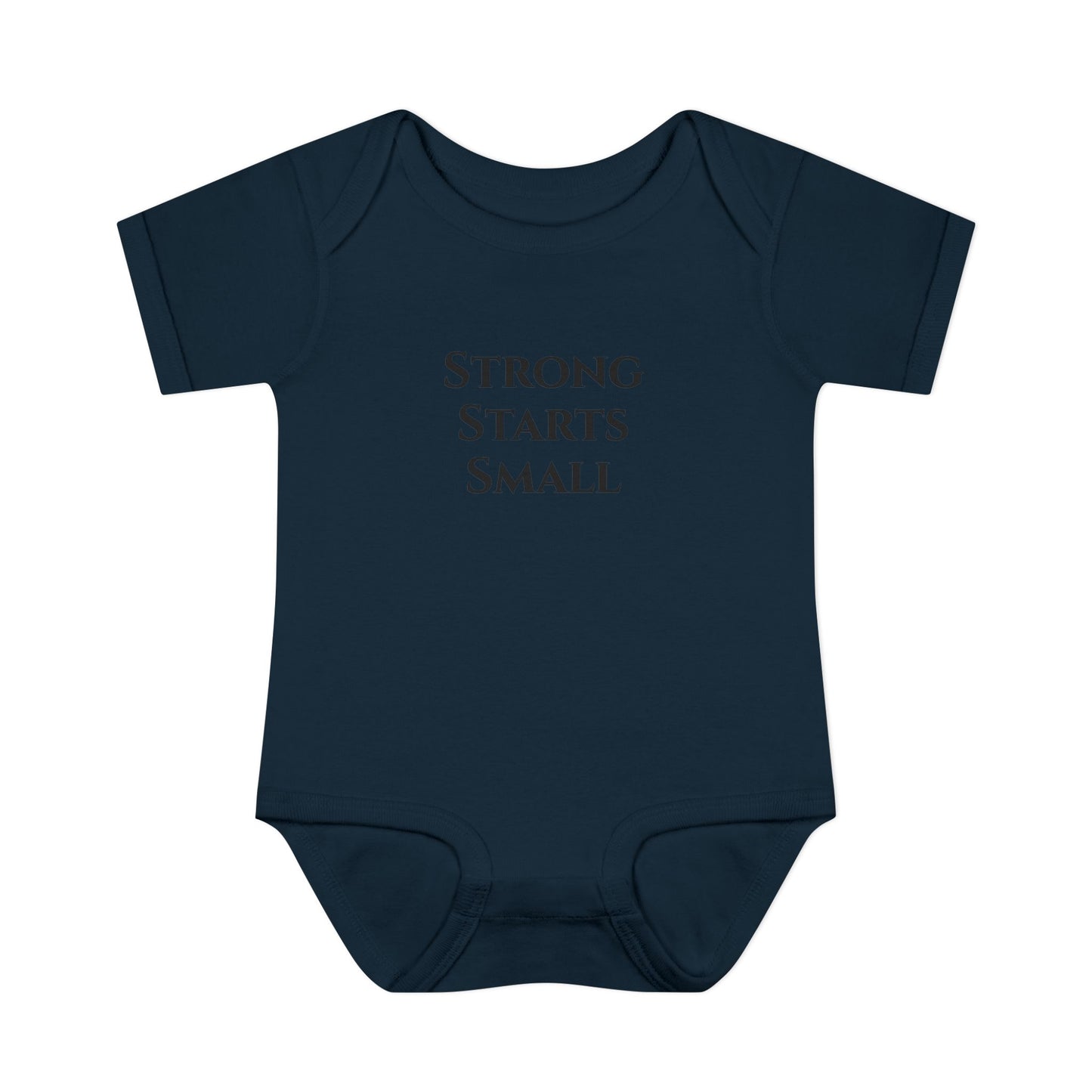 Strong Starts Small Baby Bodysuit