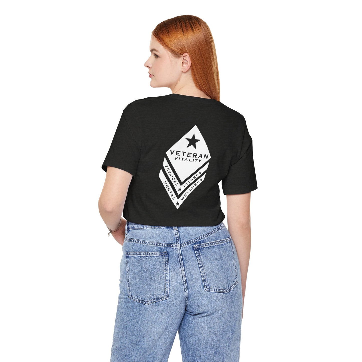 Veteran Vitality Unisex Tee - Casual Wear, Military Pride, Gift for Veterans, Comfortable Everyday Shirt, Men's and Women's Fashion