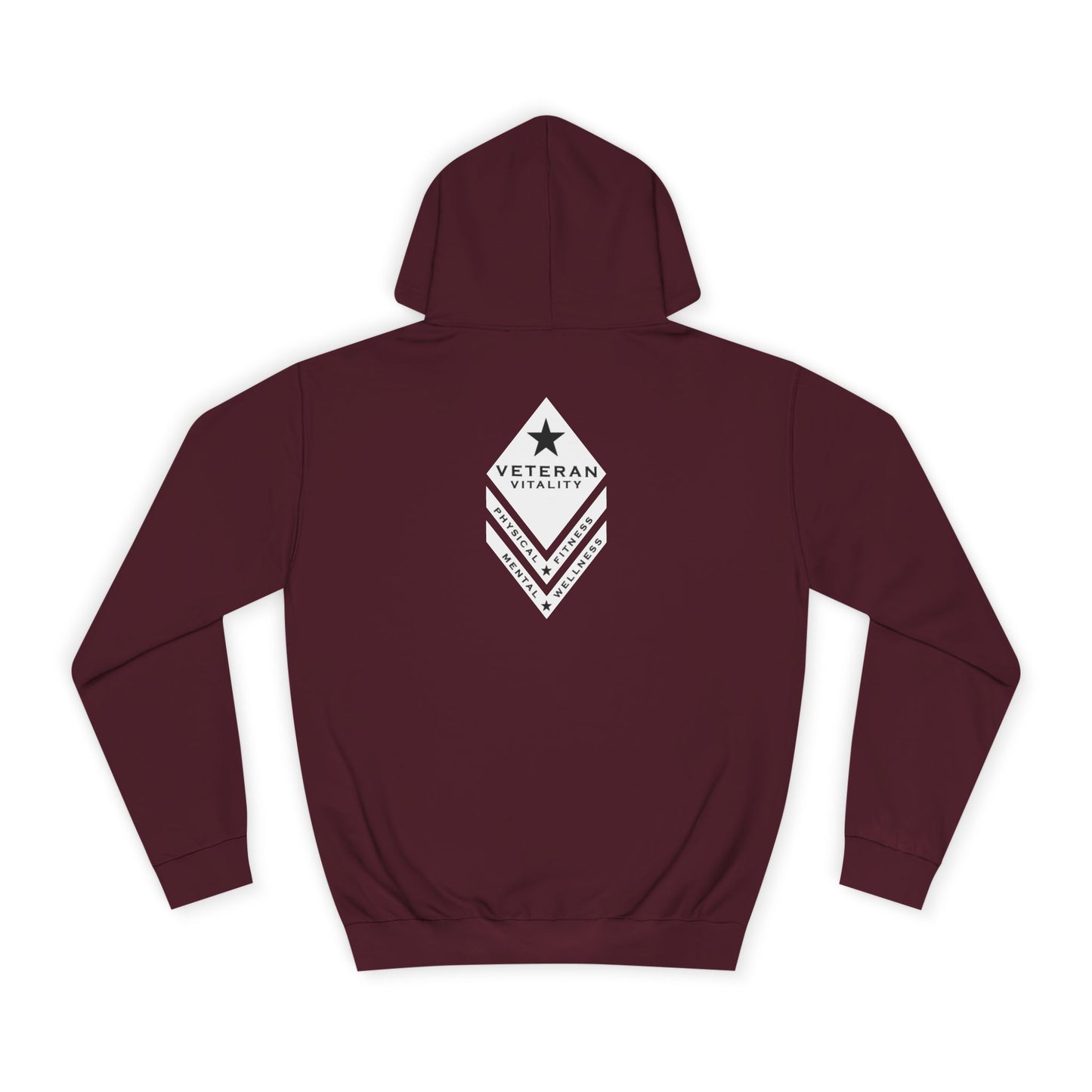 Veteran Vitality Unisex College Hoodie, Comfortable Sweatshirt, Casual Wear, College Apparel, Gift for Veterans, Cozy Hoodie