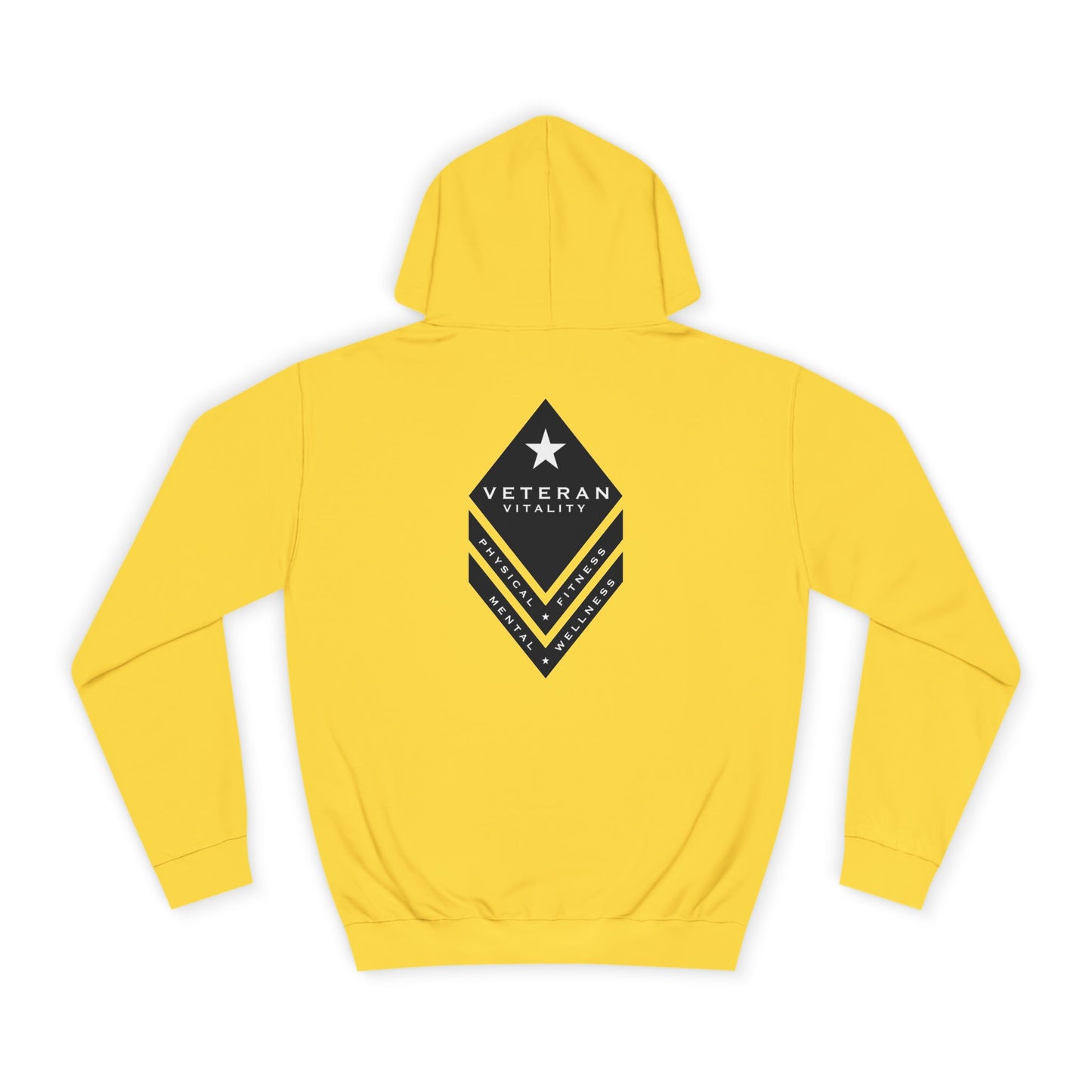 Unisex College Hoodie with Veteran Design, Cozy College Sweatshirt, Gift for Students, Military Tribute Hoodie, Casual Wear, Graduation Gift