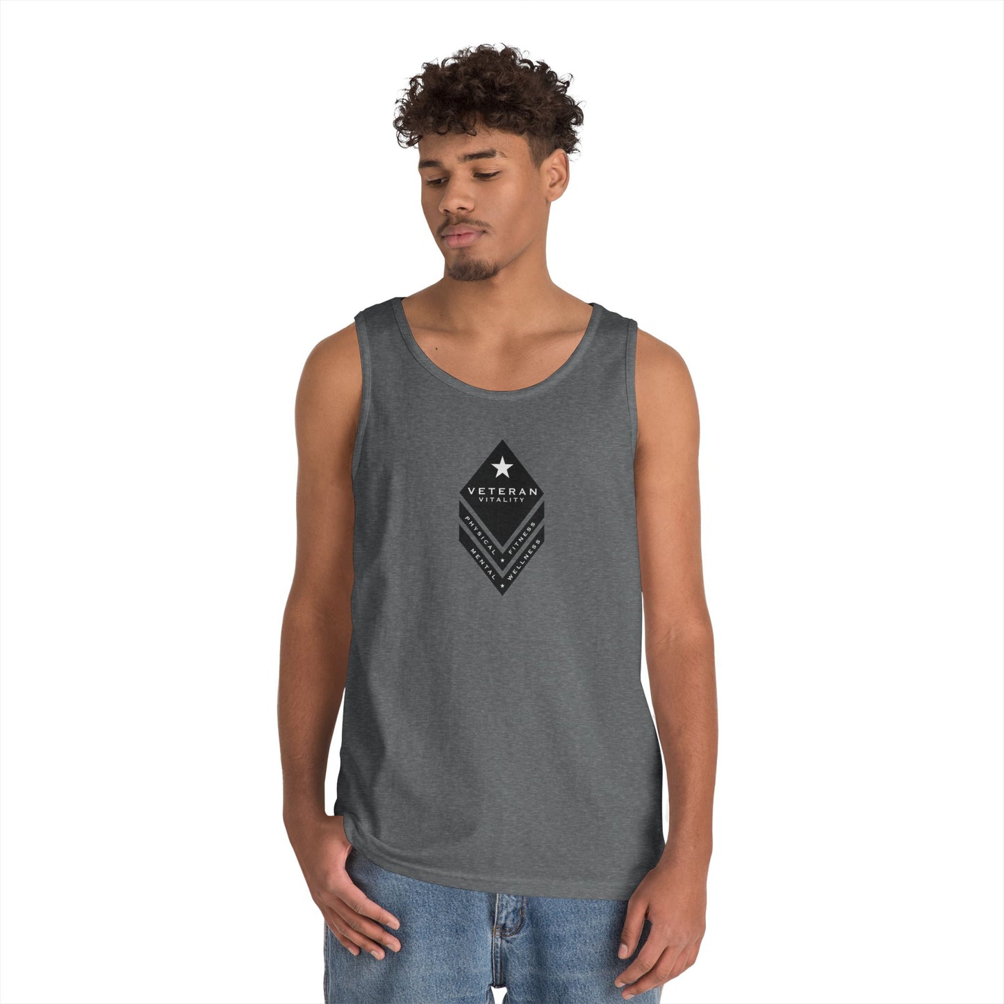 Sad But Strong - Heavy Cotton Tank Top