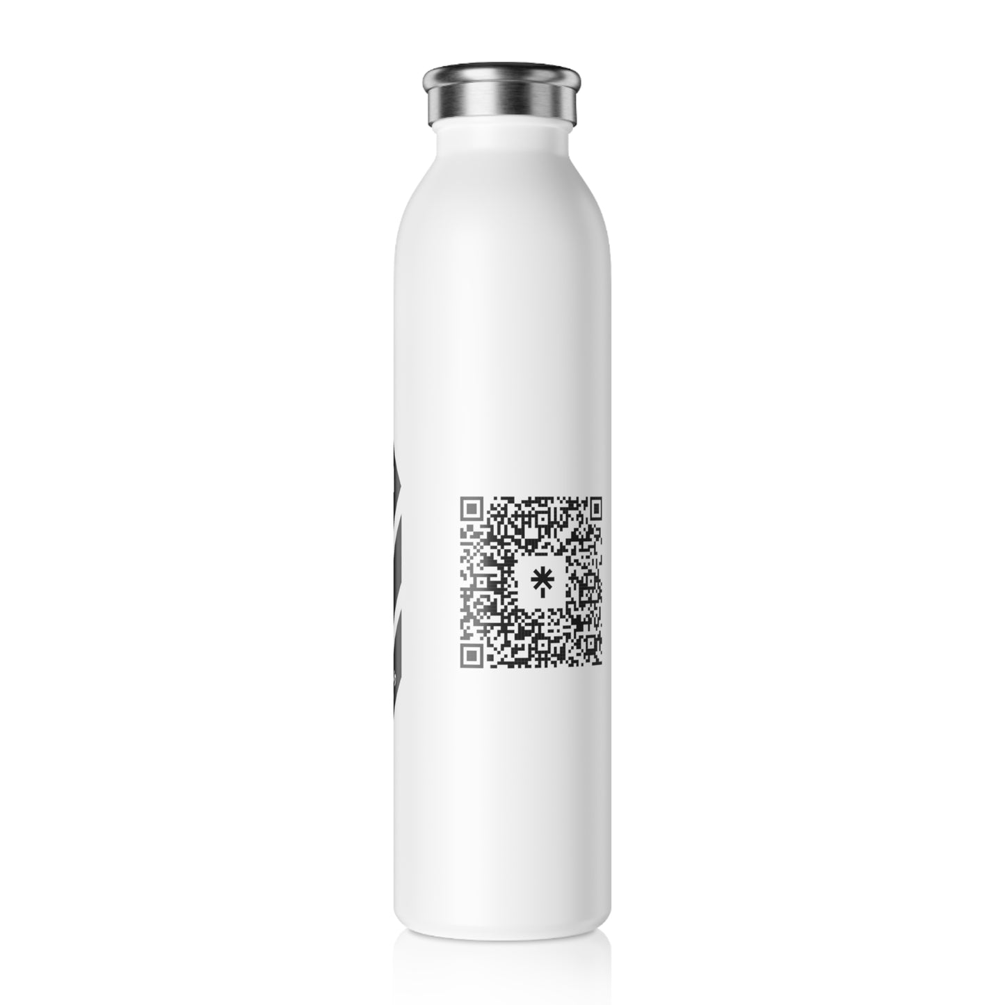 Veteran Vitality Slim Water Bottle | Fitness, Wellbeing, Motivational Gift, Travel, Gym Essential