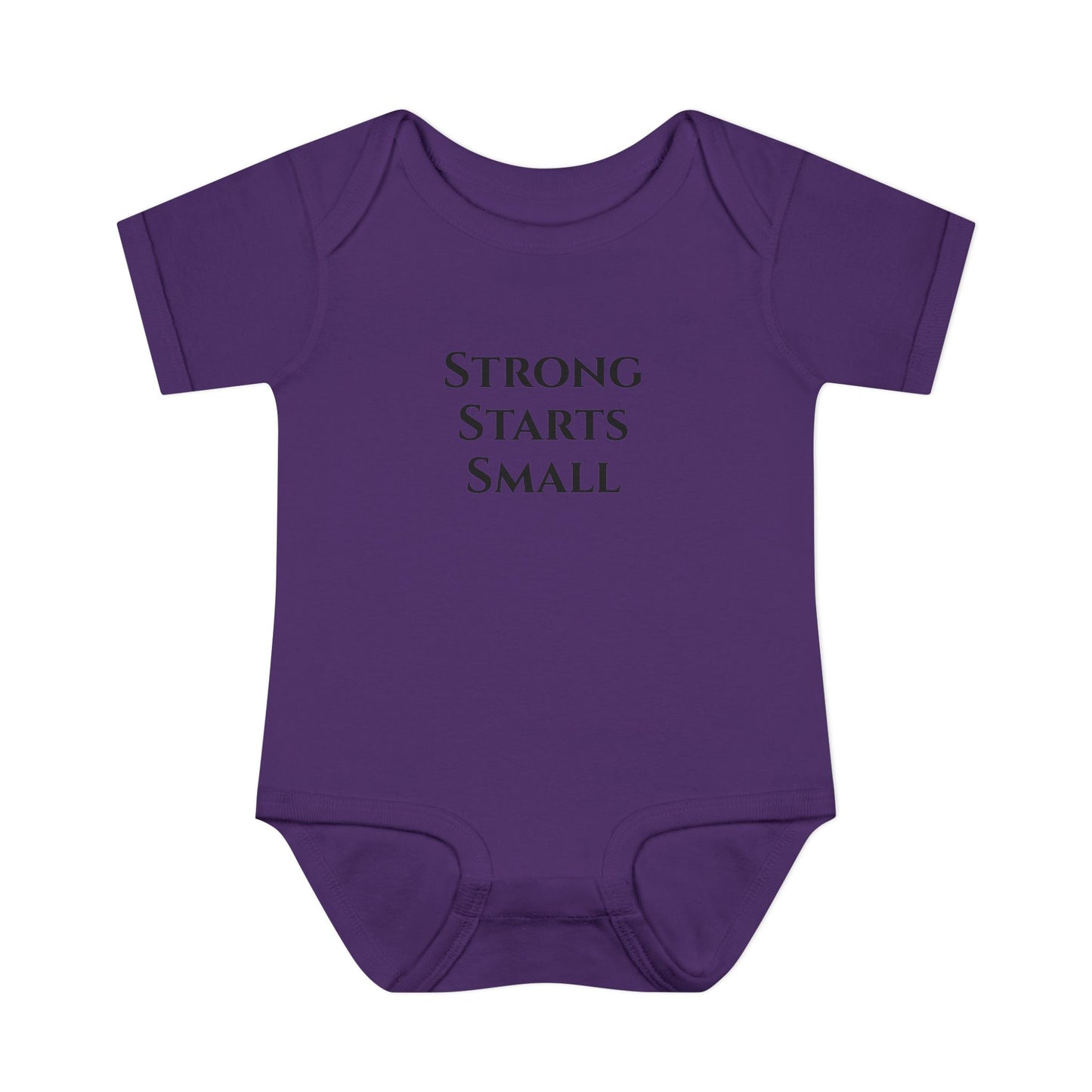 Strong Starts Small Baby Bodysuit