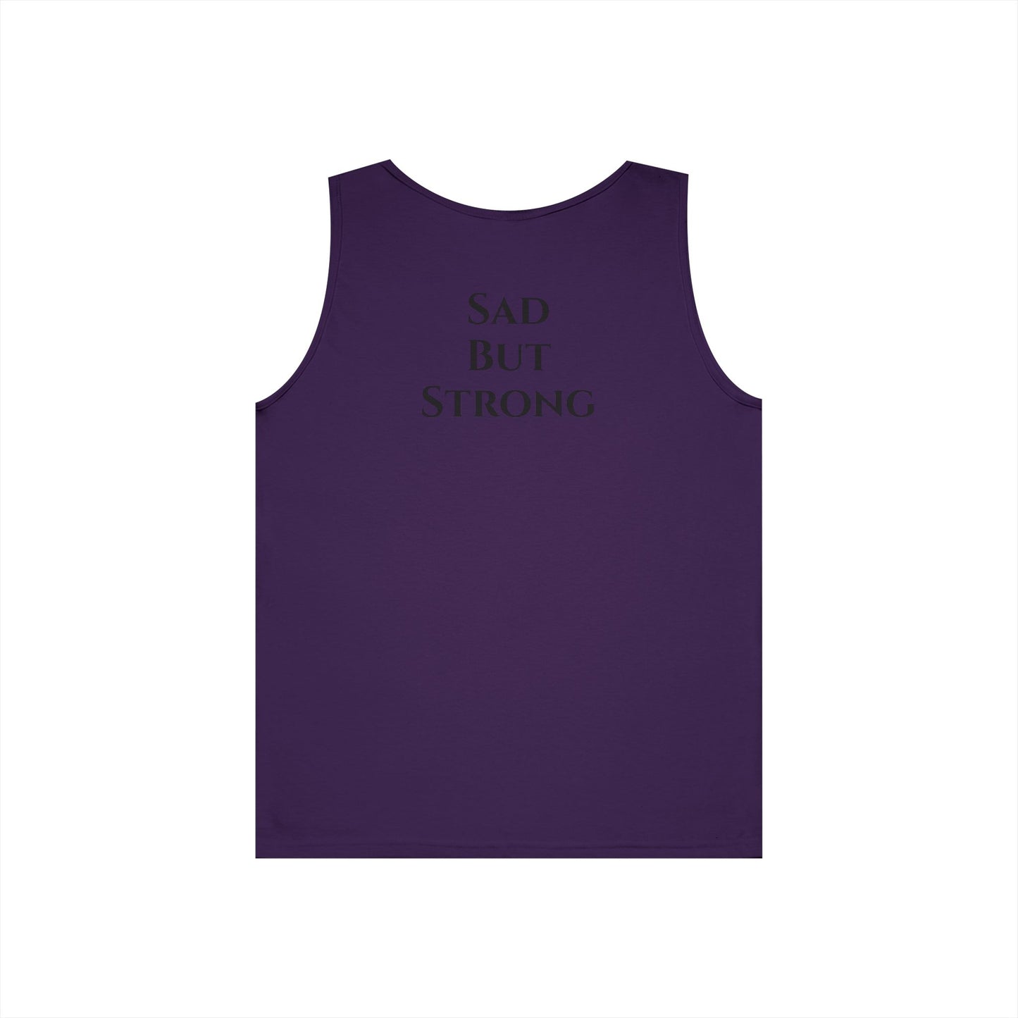 Sad But Strong - Heavy Cotton Tank Top